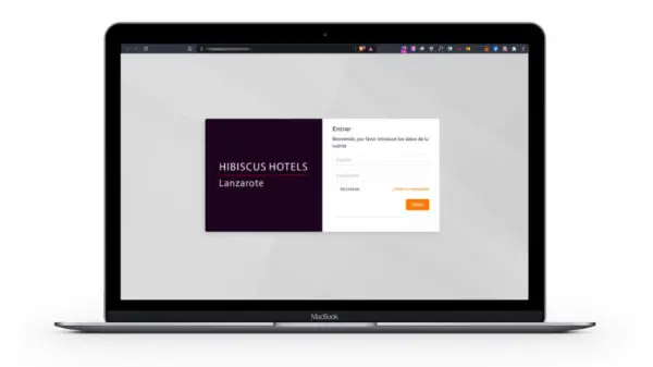Diseño web de: Hoteles Hibiscus