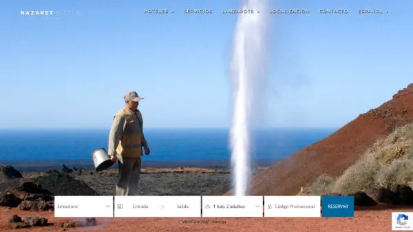 Diseño web de: Nazaret Hotels